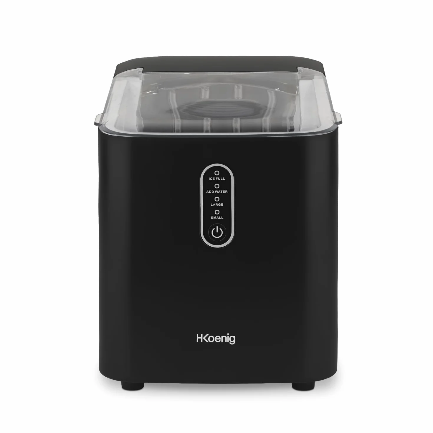 H.Koenig KUB14 automatyczna kostkarka do lodu, 12 kg/24h, 2 rozmiary, 1 L, 7 min, przenośna