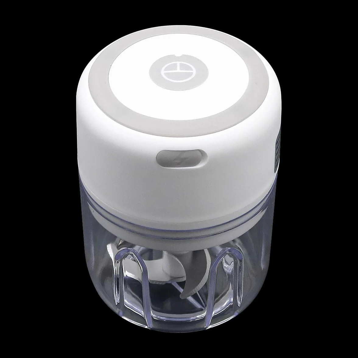 Elektryczny rozdrabniacz do żywności 250 ml mini bezprzewodowy przenośny młynek do mięsa ładowanie USB rozdrabniacz czosnku robot kuchenny do warzyw, orzechów, owoców, mięsa itp