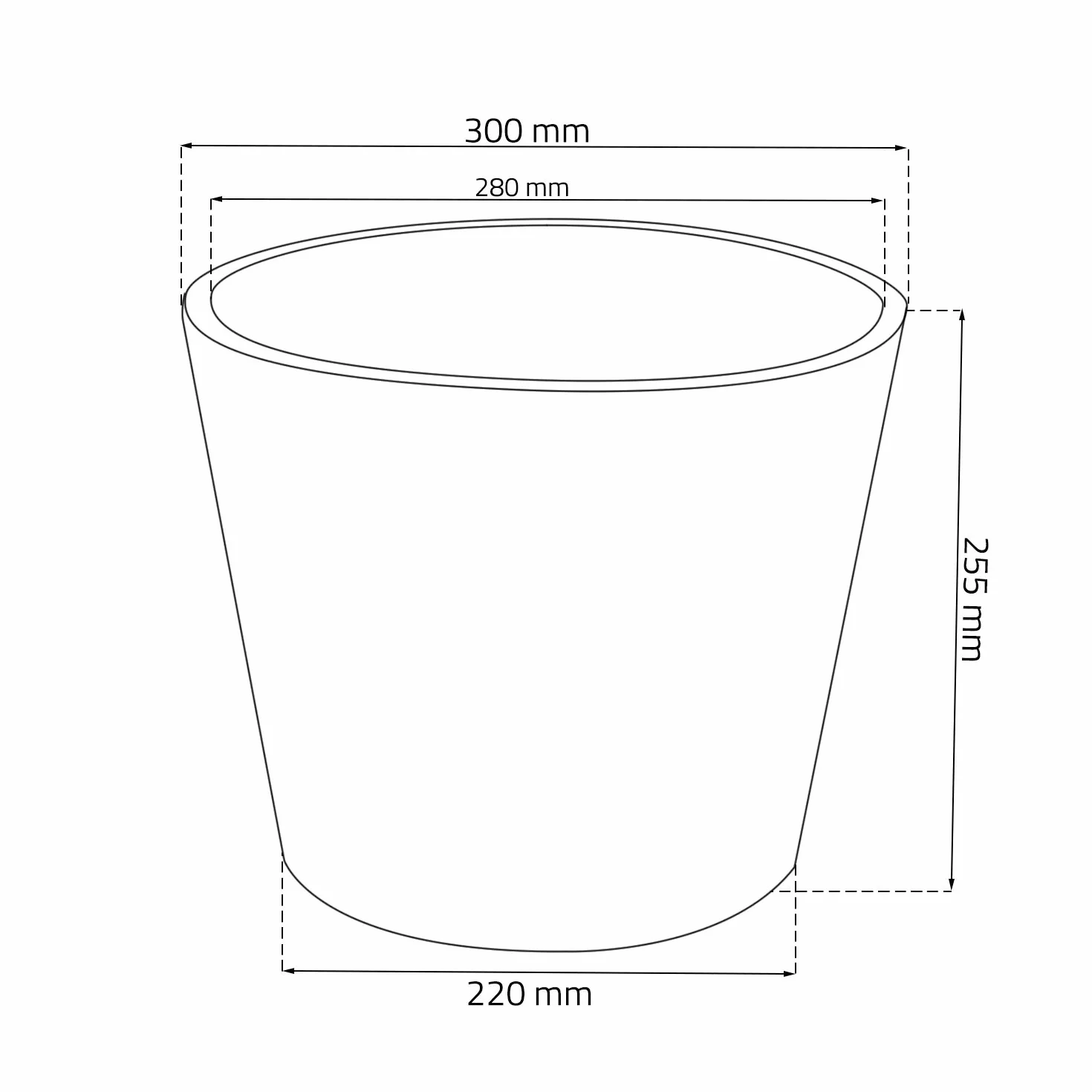 Stojak na choinkę z tworzywa sztucznego D 30 cm brązowy wzór drewna stojak na choinkę