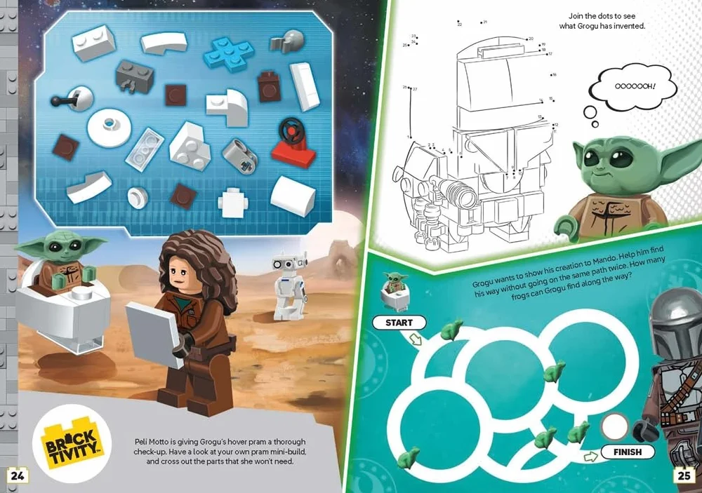 LEGO® Star Wars™: Grogu’s Adventure (with Grogu minifigure and exclusive hover pram model)
