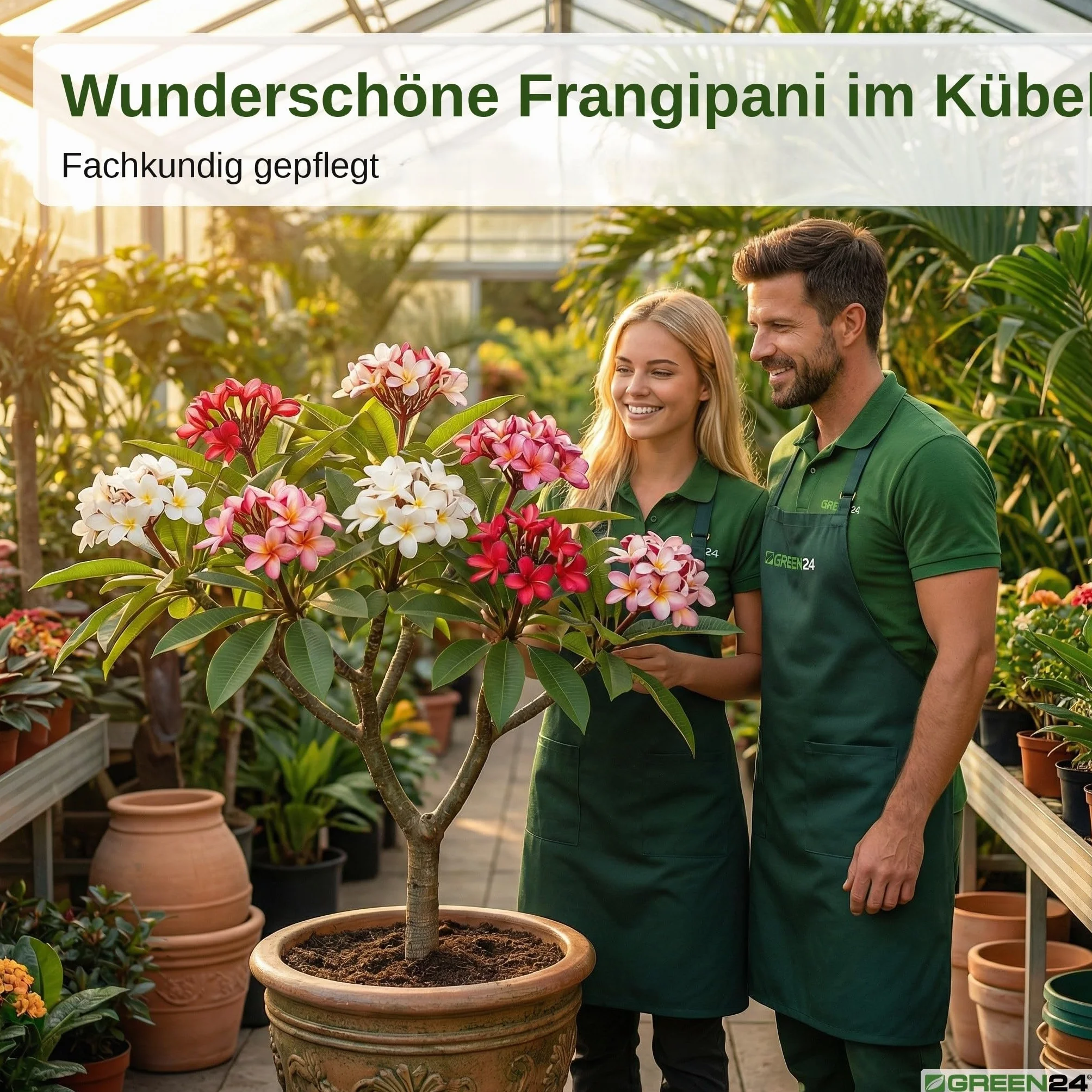 GREEN24 Frangipani-Dünger Hightech Płynny Fertilizer do Plumerie Frangipane