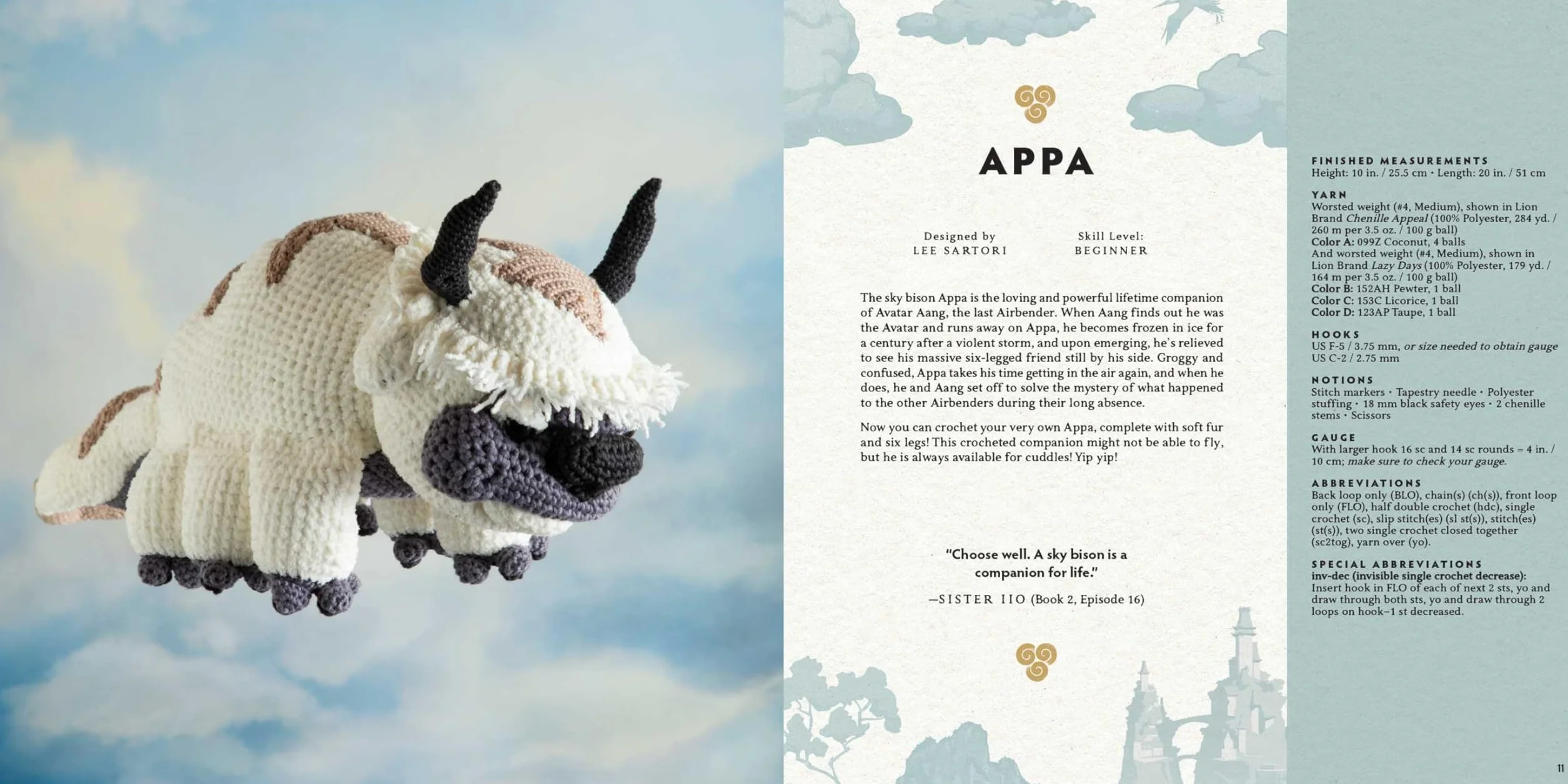 Avatar: The Last Airbender: The Official Book of Amigurumi