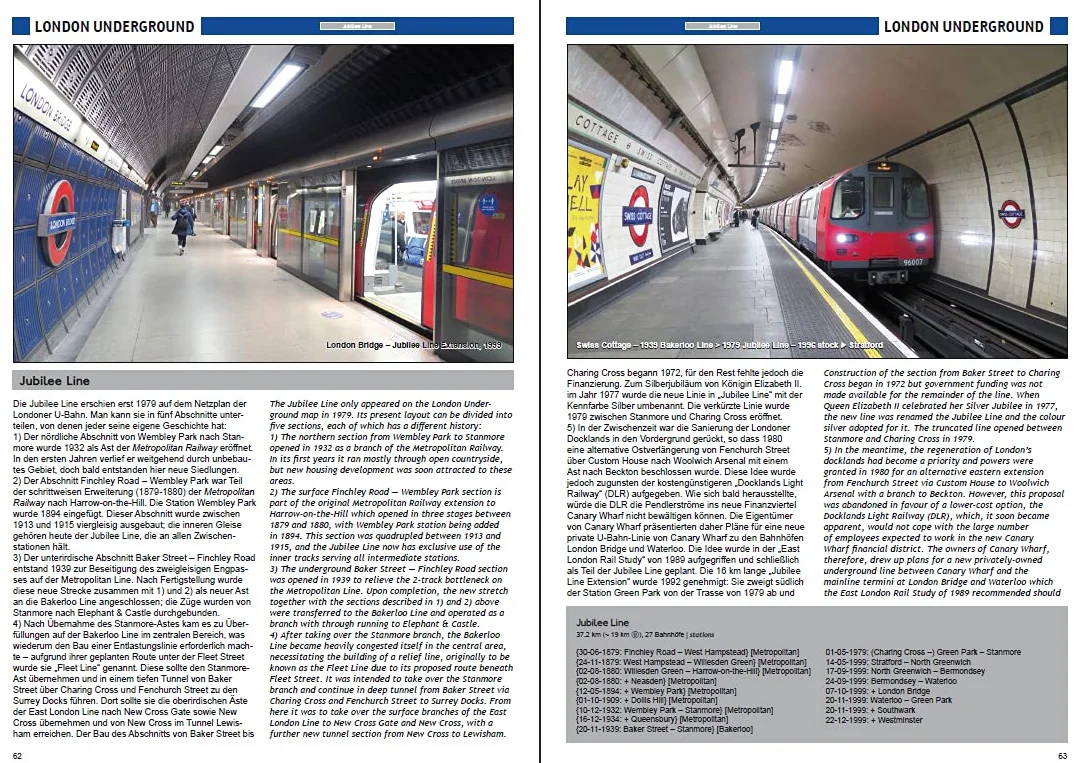 U-Bahn, S-Bahn & Tram in London: Städtischer Schienennahverkehr in der britischen Hauptstadt - Urban Rail in the British Capital