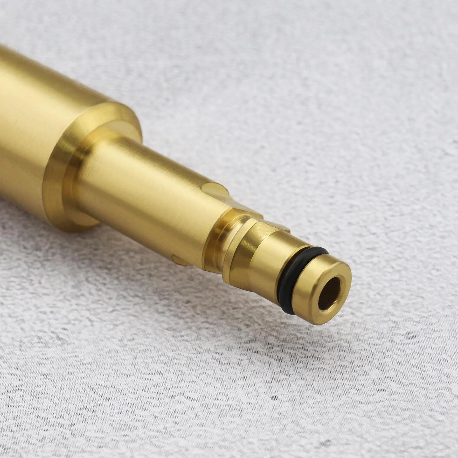 Schenll adapter do węży wysokociśnieniowych z gwintem wewnętrznym M22 x 1,5, kompatybilny z myjką wysokociśnieniową Kärcher K2, K3, K4, K5, K6, K7, mosiądz, długość 108 mm