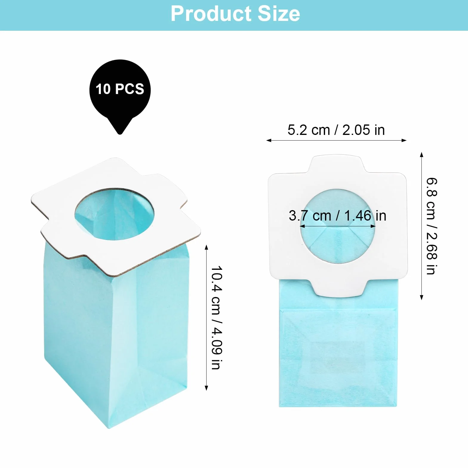 10 sztuk papierowych odkurzaczy do Makita DCL182, CL107, CL072, CL102, BCL142, BCL182 CL105D, CL107D, CL121D, CL142FD, CL182FD, CL184D, CL282FD Makita worki do odkurzacza