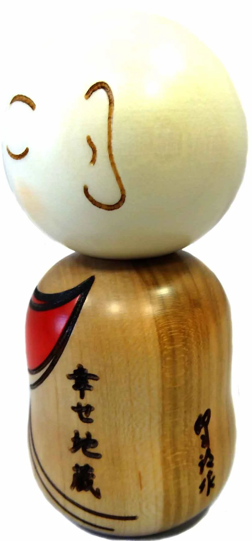 Japonia - Lalka Kokeshi - Shiawase Jizo