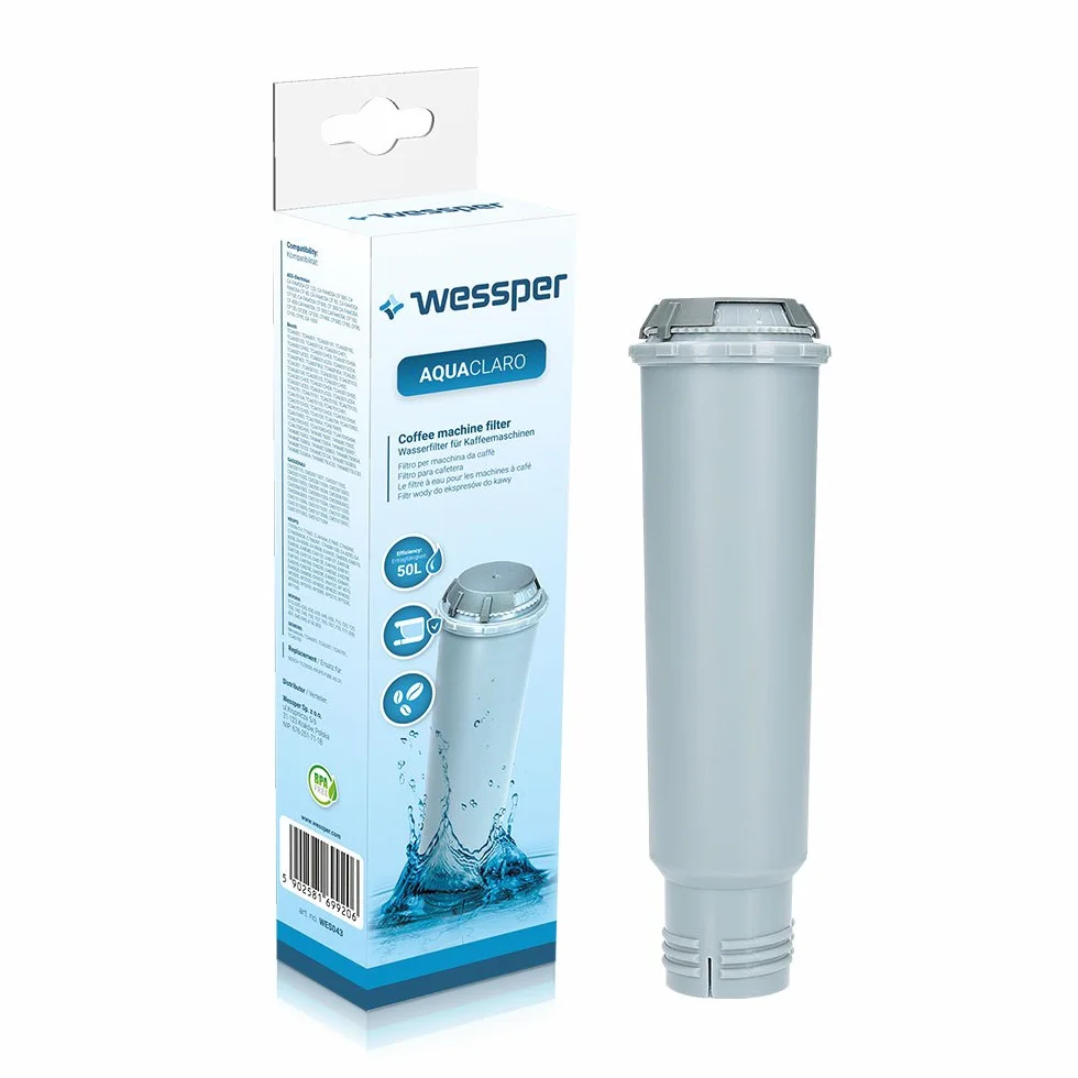 Wessper Aquaclaro Filtr Jednorazowy do Kawy, 50 l