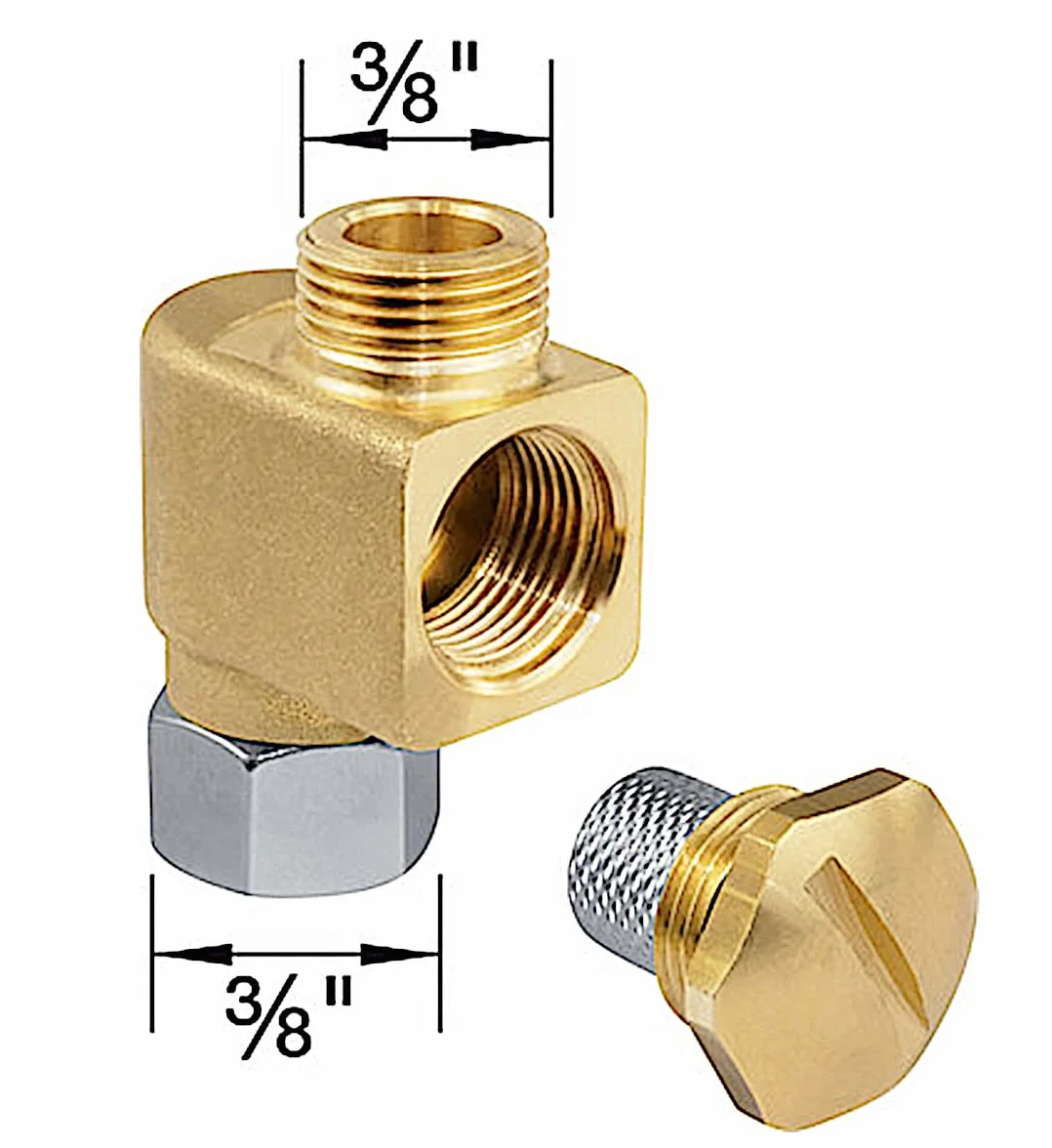 Blancow Filtr 3/8" Złoty