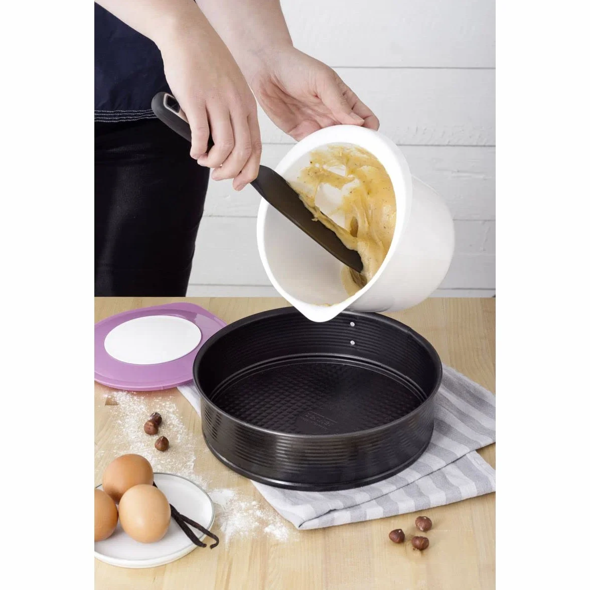 Zenker Forma do Pieczenia Ø 24 cm z Powłoką Zapobiegającą Przywieraniu