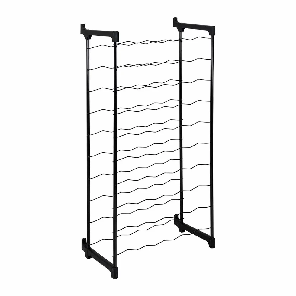 Metaltex Barbera stojak na wino 50 x 26 x 108 cm czarny