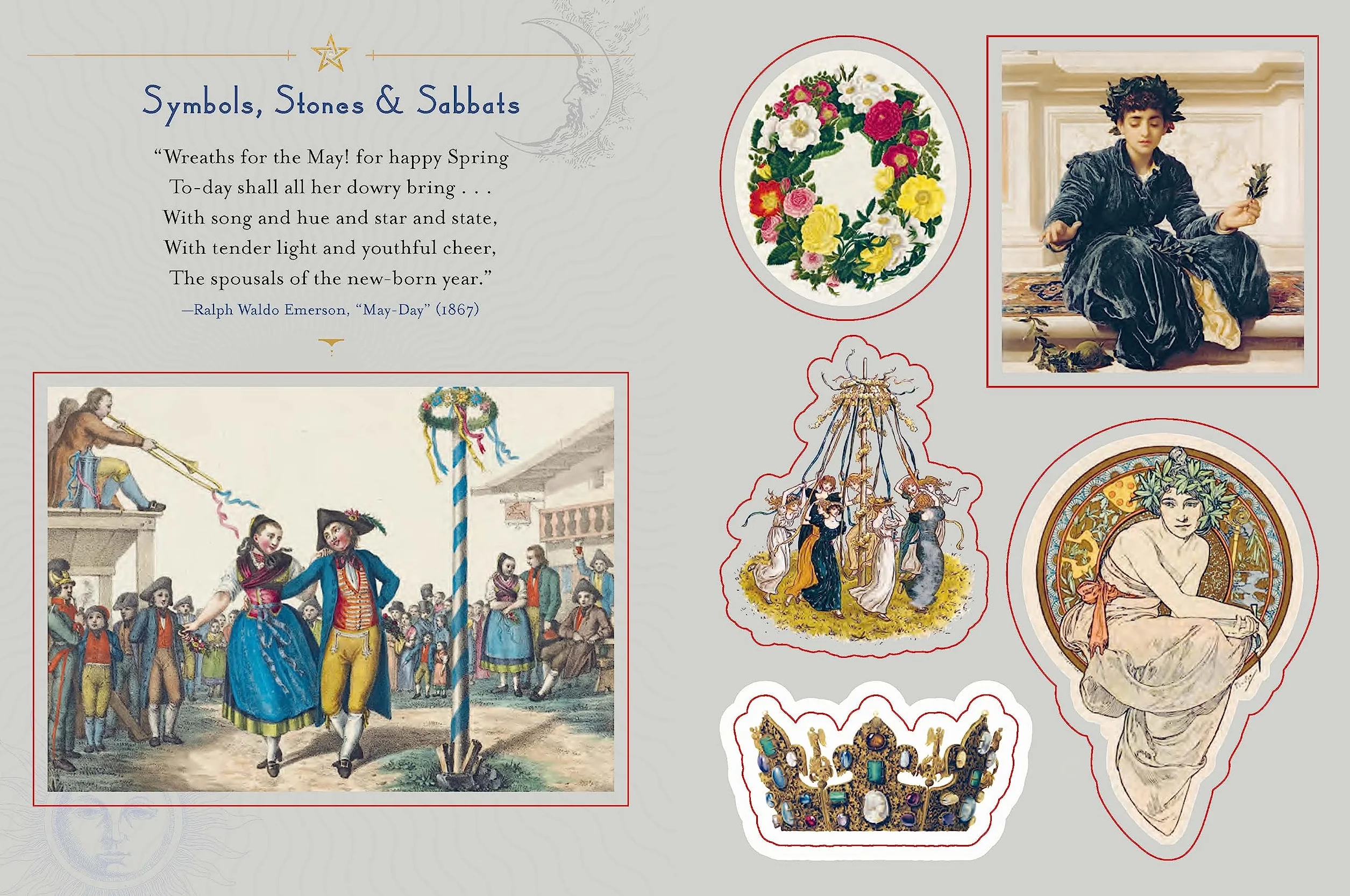 Wicca Sticker Book: More Than 400 Magickal & Mystical Stickers