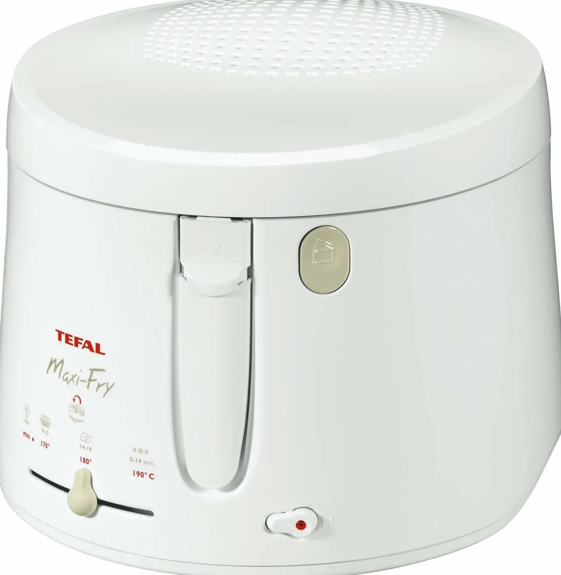 Tefal FF1000 Maxi Fry Frytkownica, Plastik, 1900 W, 2,2 L, Biały
