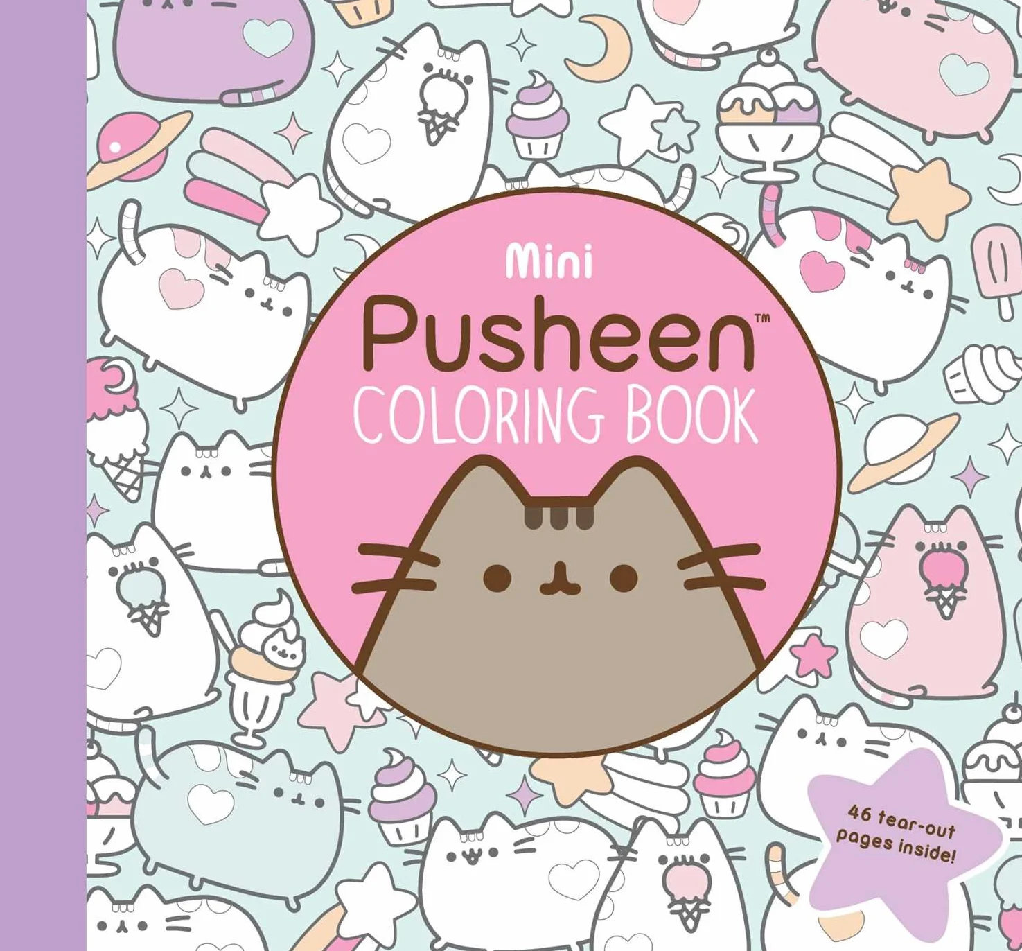Mini Pusheen Coloring Book