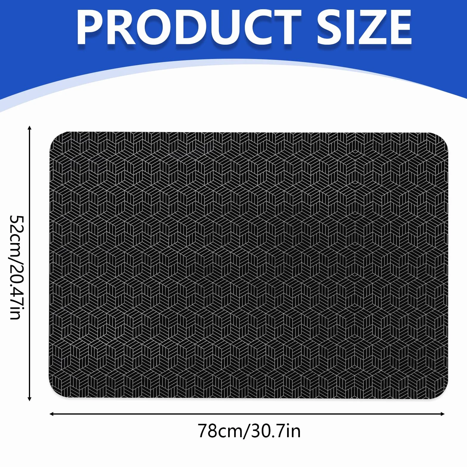 Mata ochronna silikonowa do płyty indukcyjnej 52x78cm SNSYGN