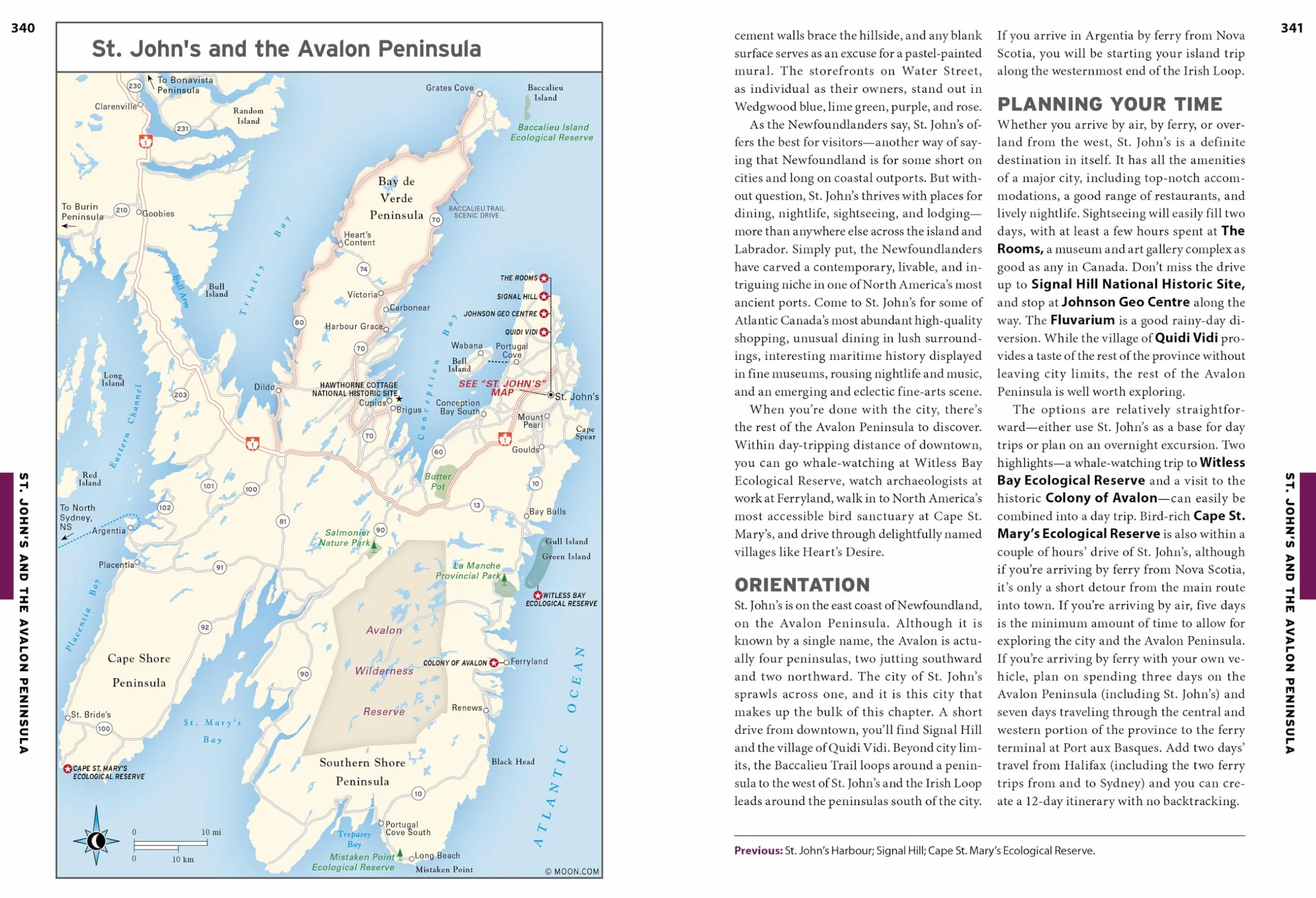 Moon Nova Scotia & Atlantic Canada: With New Brunswick, Prince Edward Island, Newfoundland & Labrador: Coastal Getaways, Historic Towns, Scenic Drives