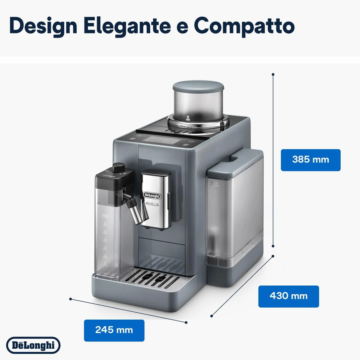 De'Longhi Rivelia EXAM440.55.G automatyczny ekspres do kawy