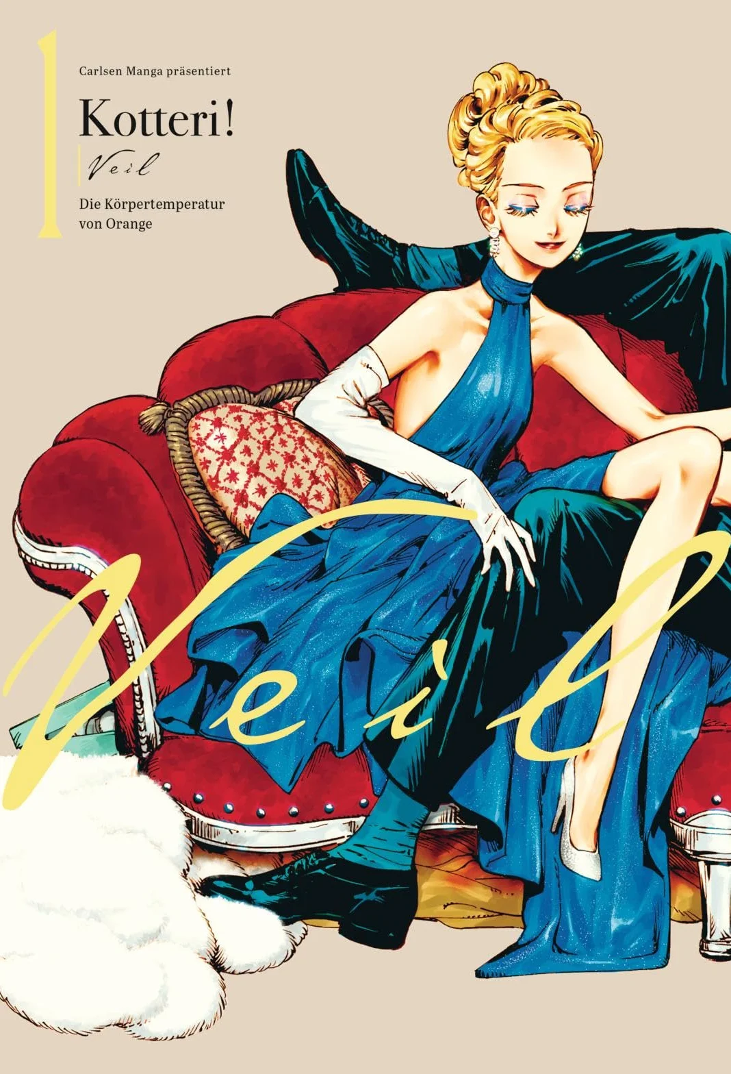 VEIL 1: Die Temperatur von Orange | Romantischer Manga mit wunderschönen, farbigen Illustrationen über über eine blinde Frau und die Liebe