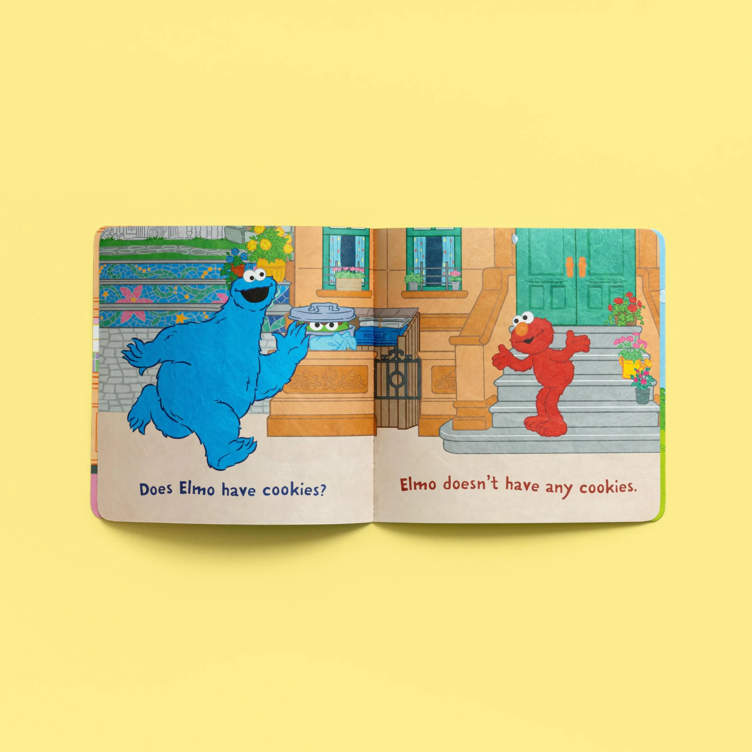 Indestructibles: Sesame Street: Cookie Monster Finds a Snack: Chew Proof - Rip Proof - Nontoxic - 100% Washable (Book for Babies, Newborn Books, Safe to Chew)