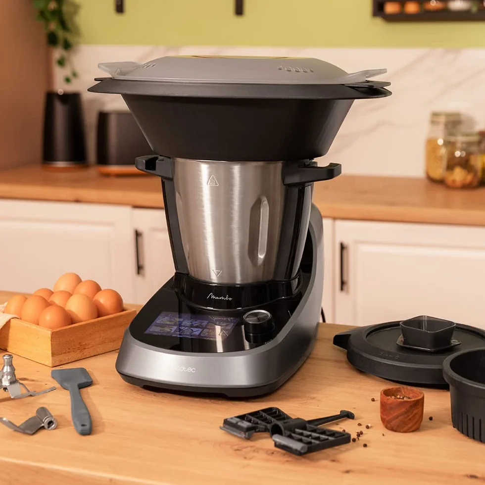 Cecotec Mambo Touch Robot Kuchenny 3.3 L Czarny Srebrny