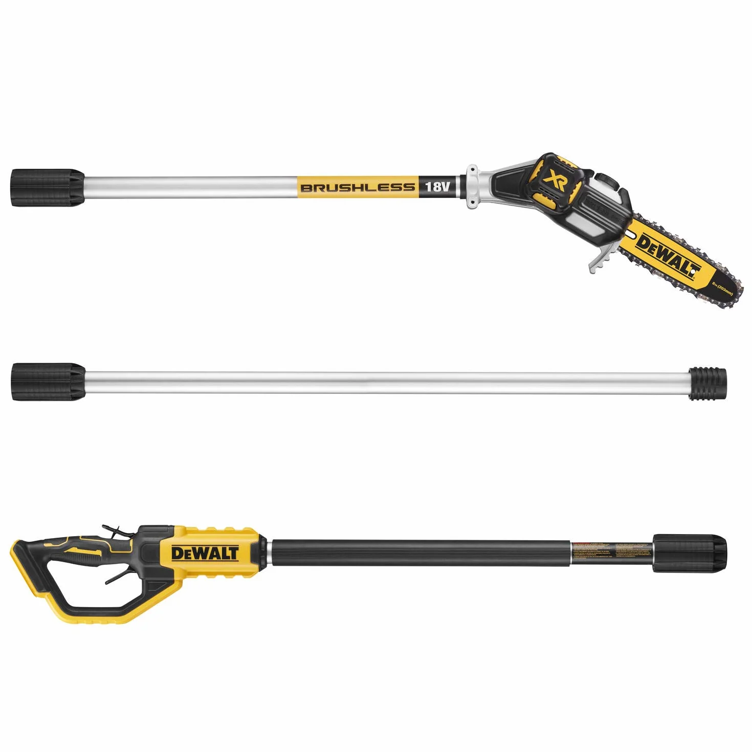 DEWALT Skuteczny Podadora pértiga bez escobillas xr 18v z 1 akumulator li-ion 5ah 20cm dla profesjonalistów i majsterkowiczów do pracy profesjonalnej 18v 20cm