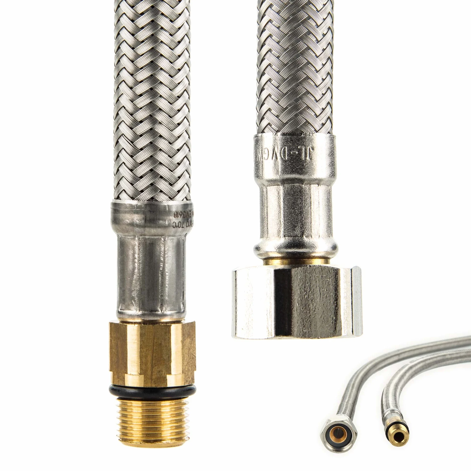 tecuro Armatura sanitarna wąż przyłączeniowy M12x1 krótki - 3/8" ÜWM x 350 mm