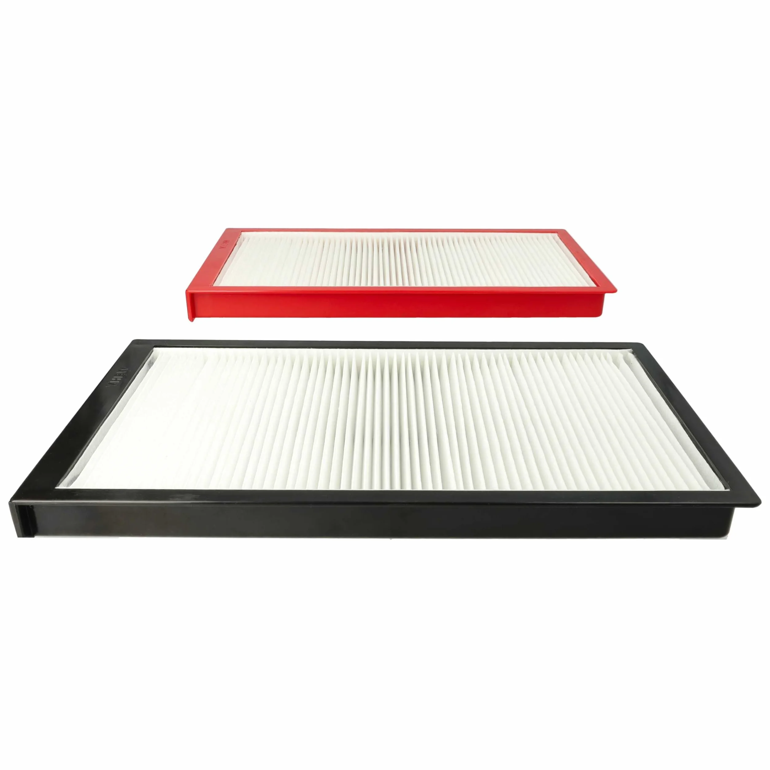 vhbw Zestaw filtrów kompatybilny z urządzeniem wentylacyjnym Zehnder ComfoAir 225, 200, filtr powietrza G4 / F7 (2 szt.), biały/czerwony/czarny