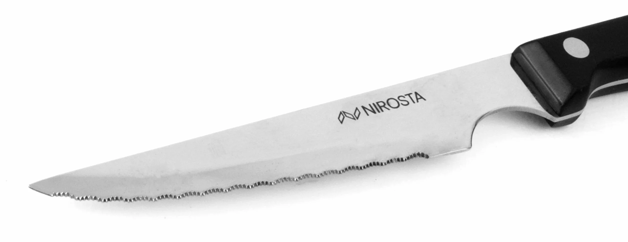 Nirosta 43388 nóż do mięsa, 11,5/21,5 cm Mega, pompon
