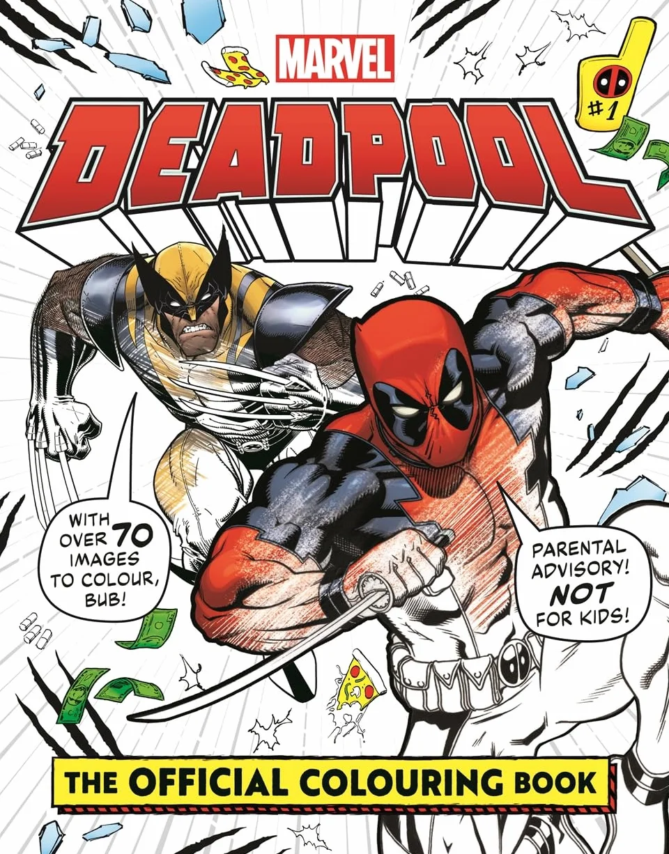 Marvel's Deadpool: The Official Colouring Book