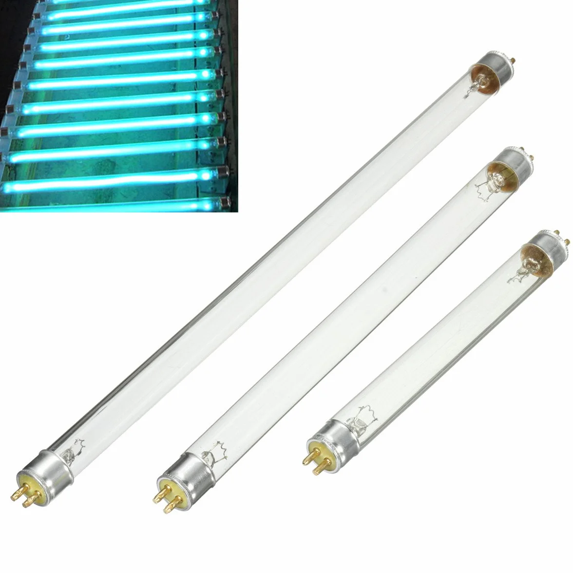 FEVERWORK 4 W/6 W/8 W Lampa Dezynfekująca UV-C lampa Sterylizator Zarówka T5-8 W