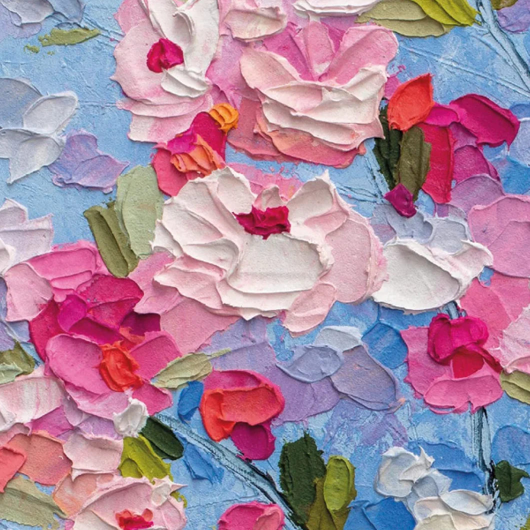 Textured Art: Palette Knife and Impasto Painting Techniques in Acrylic