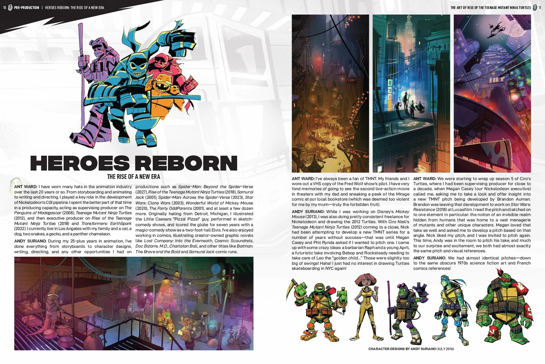 The Art of Rise of the Teenage Mutant Ninja Turtles