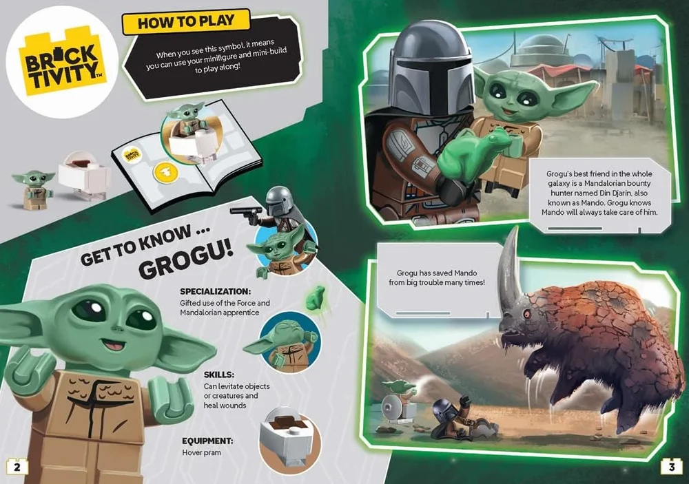 LEGO® Star Wars™: Grogu’s Adventure (with Grogu minifigure and exclusive hover pram model)