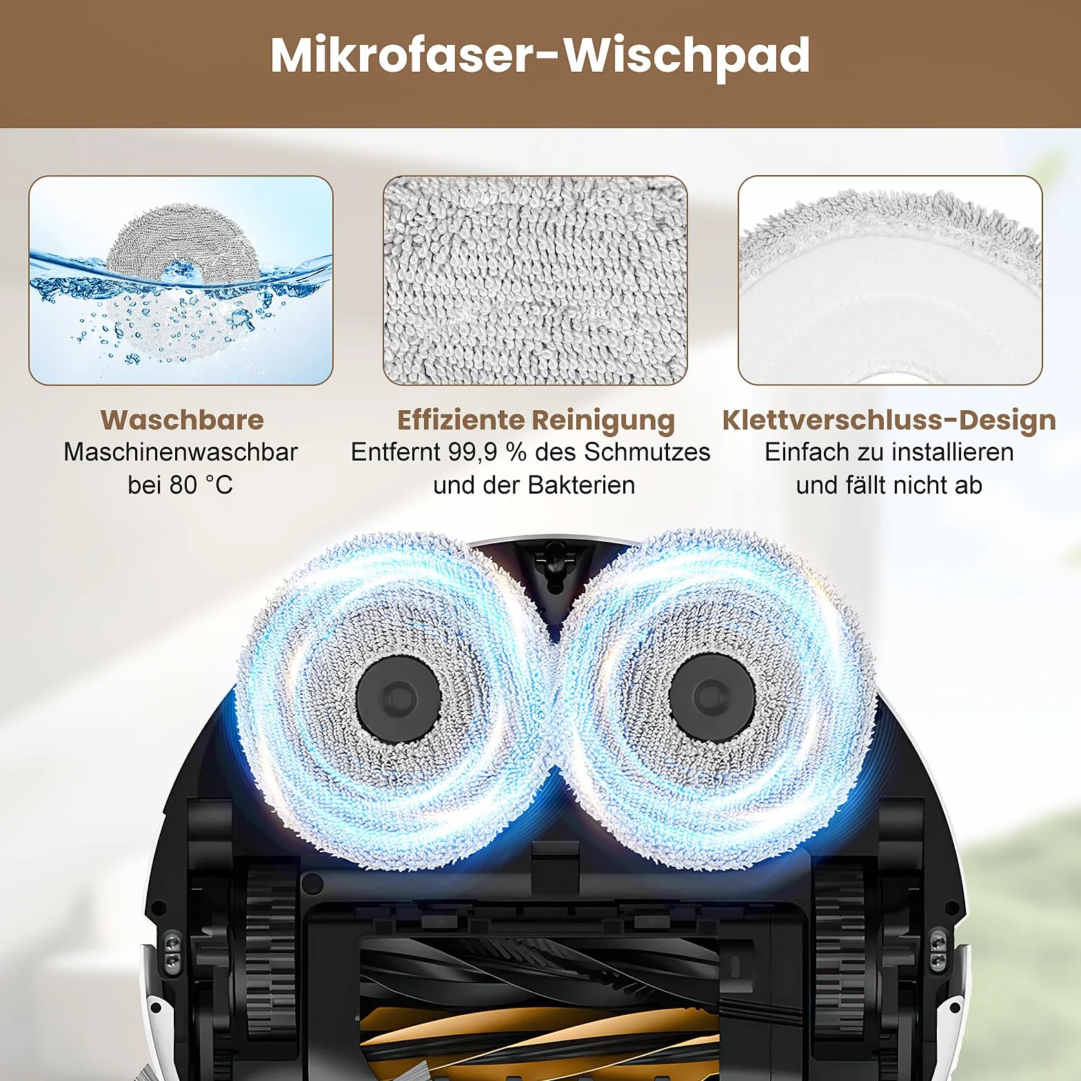 22 akcesoria do robota odkurzającego Dreame X50 Ultra Complete/L50 Pro Ultra/X50 Master/L40s Pro Ultra, 2 główne szczotki 6 worków do odkurzacza 6 padów do wycierania 2 filtry 4 szczotki boczne 1