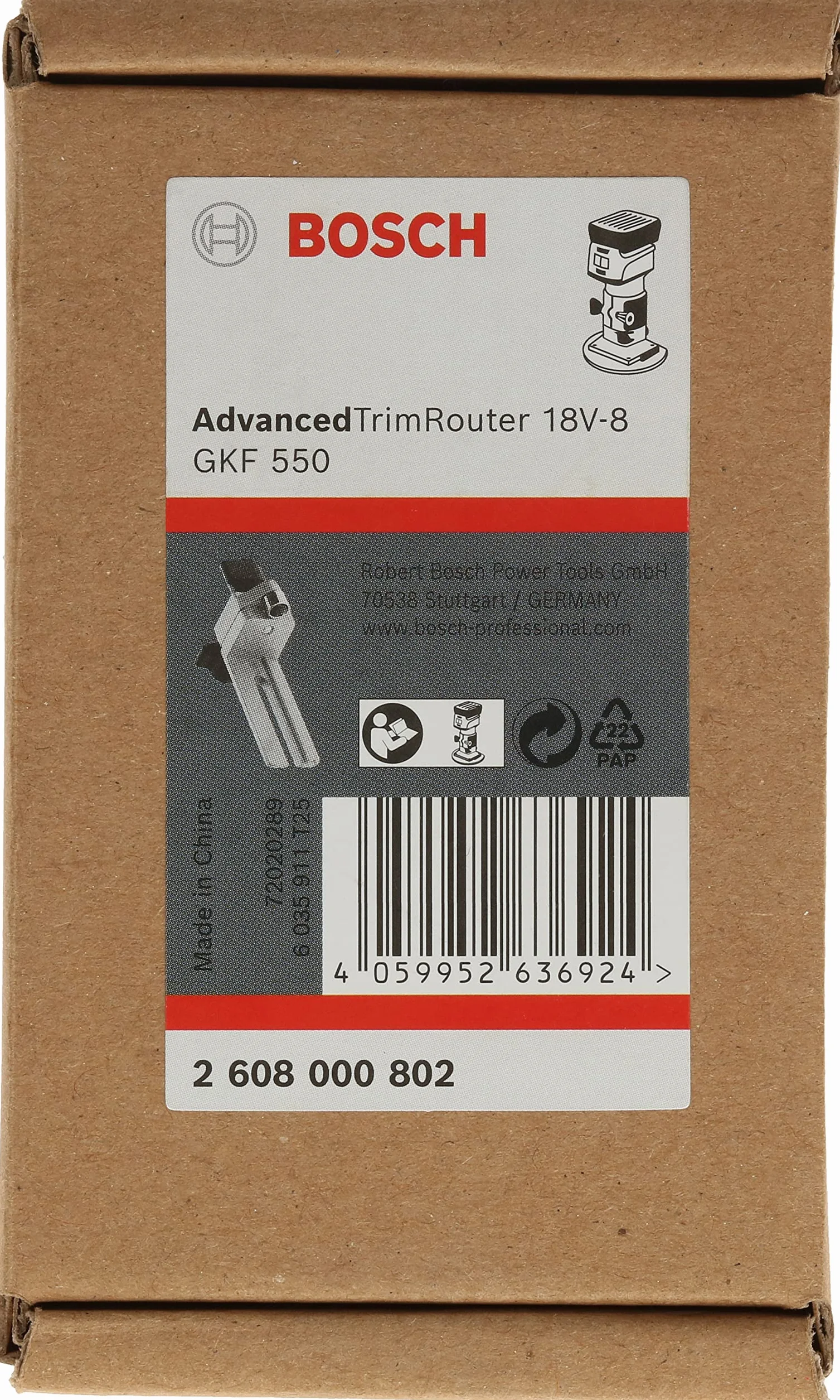 Bosch Professional 1 x prowadnica rolkowa (do Bosch Advanced TrimRouter 18V-8, akcesoria frezujące)