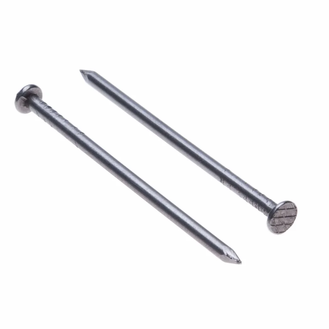 Gwoździe do Drewna Płaski Okrągły łeb (Pack of 500) Gwóźdź Czarny Ciężki Duty dla DIY i Rzemiosła Home Decor Stolarki Meblowej Rozmiar: Długość 25 mm Średnica gwoździa 1.4 mm