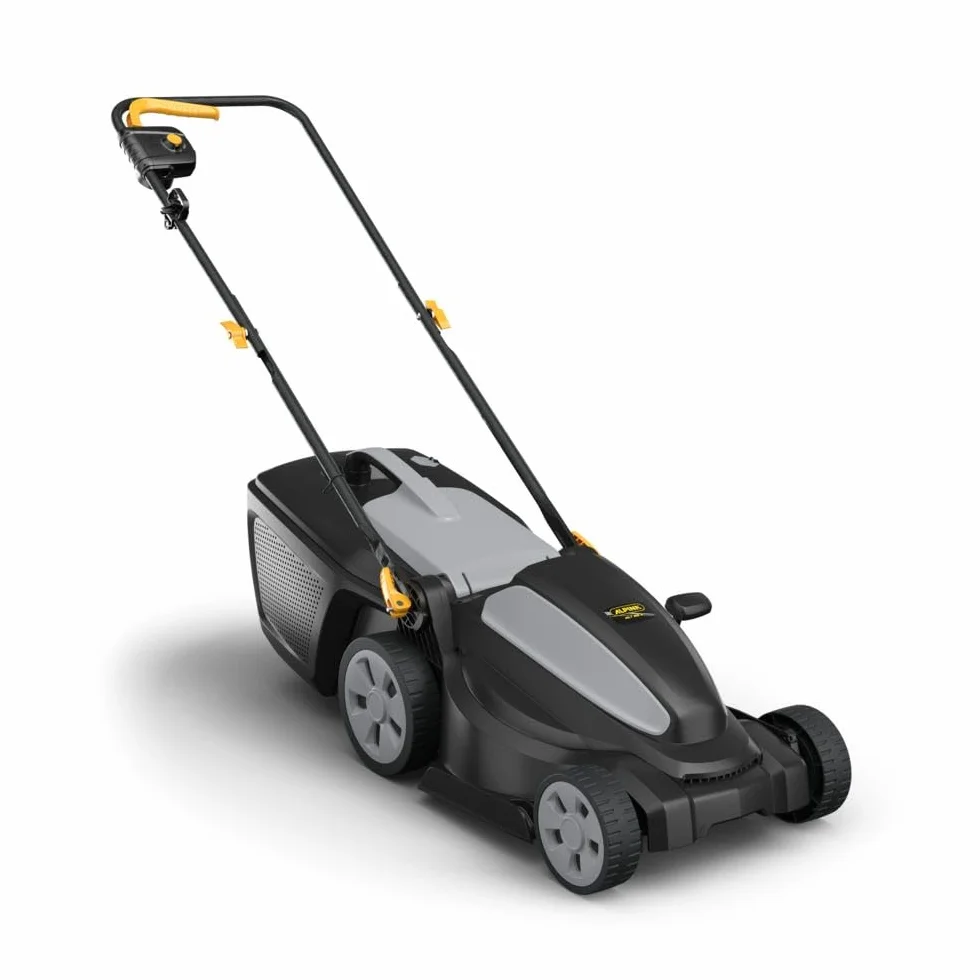 Alpina AL1 34 E elektryczna kosiarka do trawy, szerokość cięcia 34 cm, 1200 W, kosz na trawę 35 l