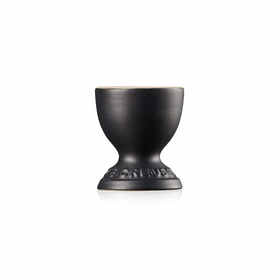 Le Creuset Filiżanka do jajek z kamionką, 9 g, 5,3 x 5,3 x 5,9 cm, matowa czerń