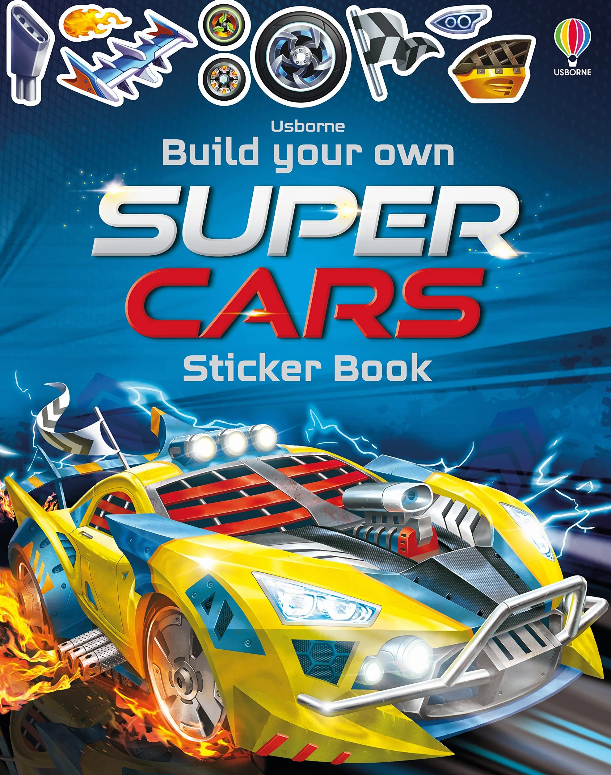 Build Your Own Supercars Sticker Book (Build Your Own Sticker Book): 1