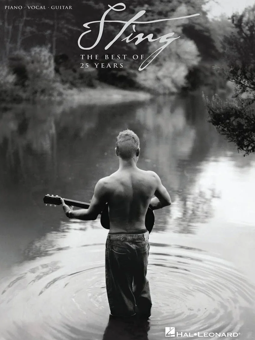 Sting: the best of 25 years piano, voix, guitare