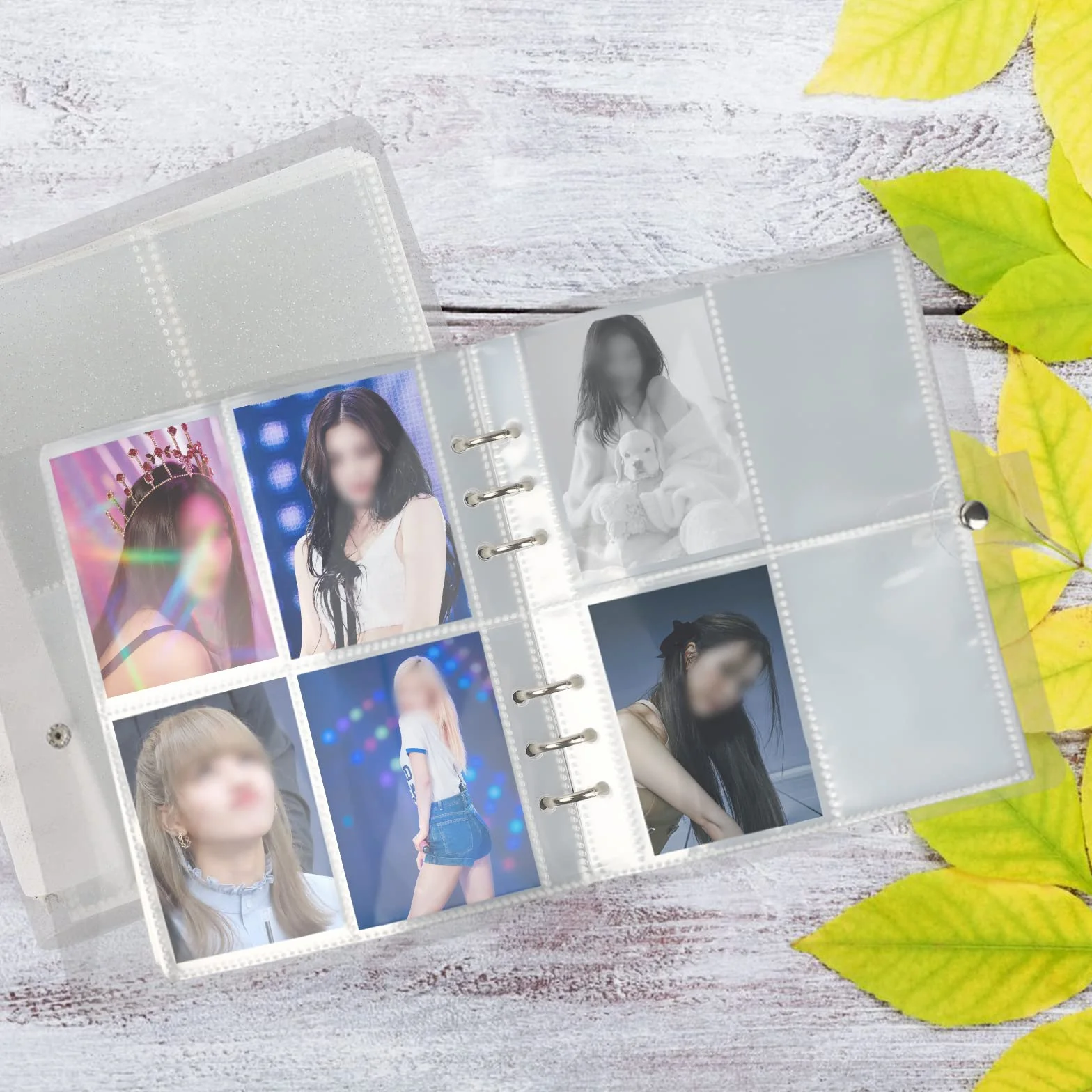 200 kieszonek Kpop, album na zdjęcia, mini uchwyt na karty fotograficzne, książka, 7 cm mała karta fotograficzna do kolekcji zdjęć