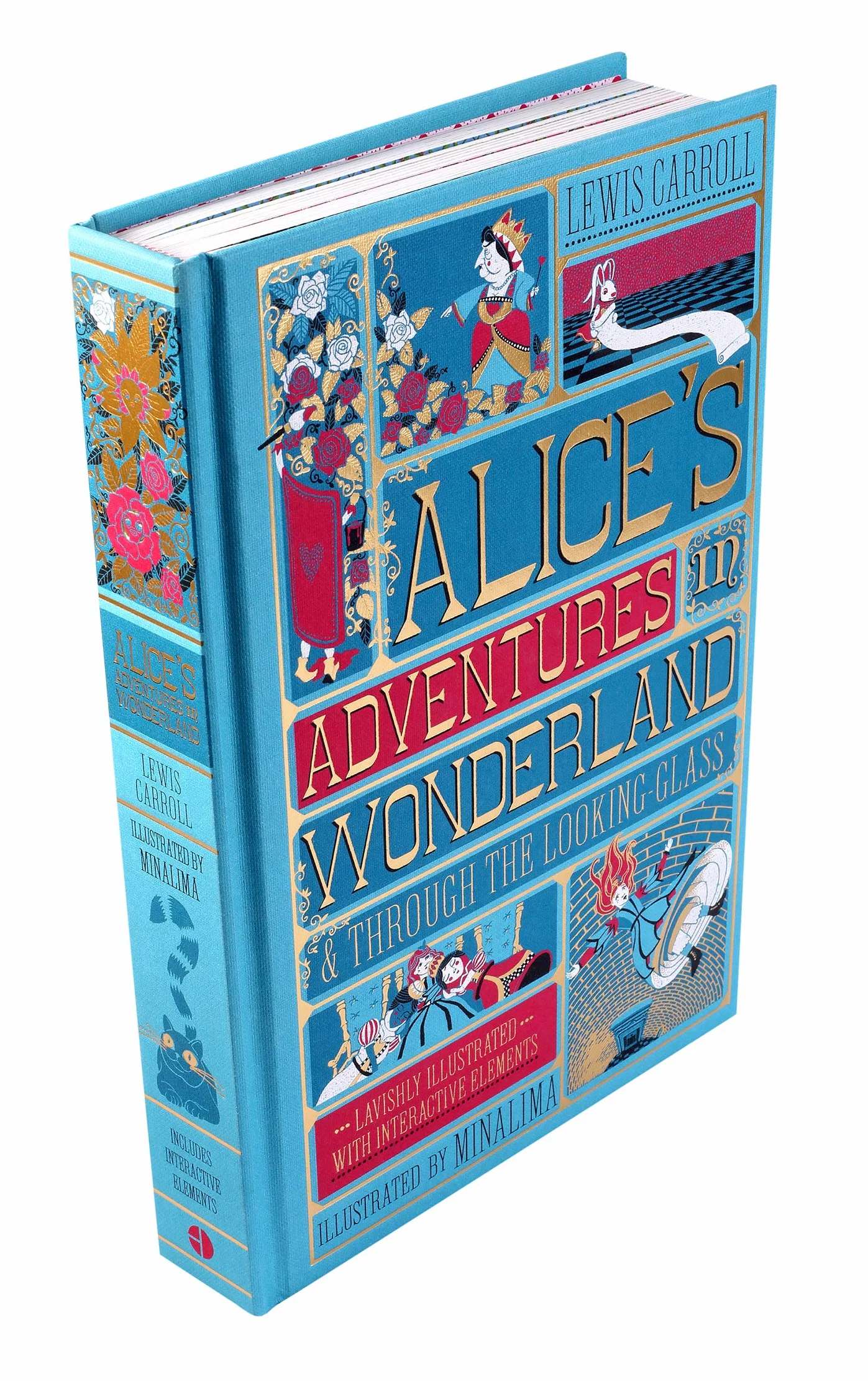Alice's Adventures in Wonderland (Minalima Edition): (Illustrated with Interactive Elements)
