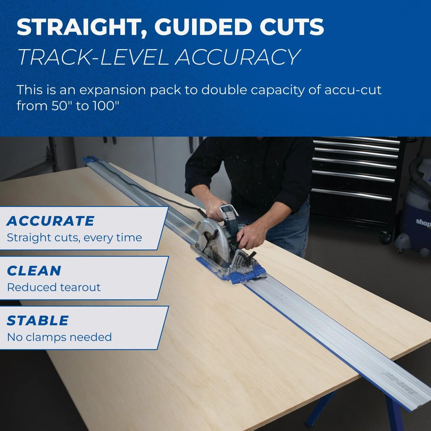Kreg KMA2750 ACCU-Cut zestaw rozszerzeń