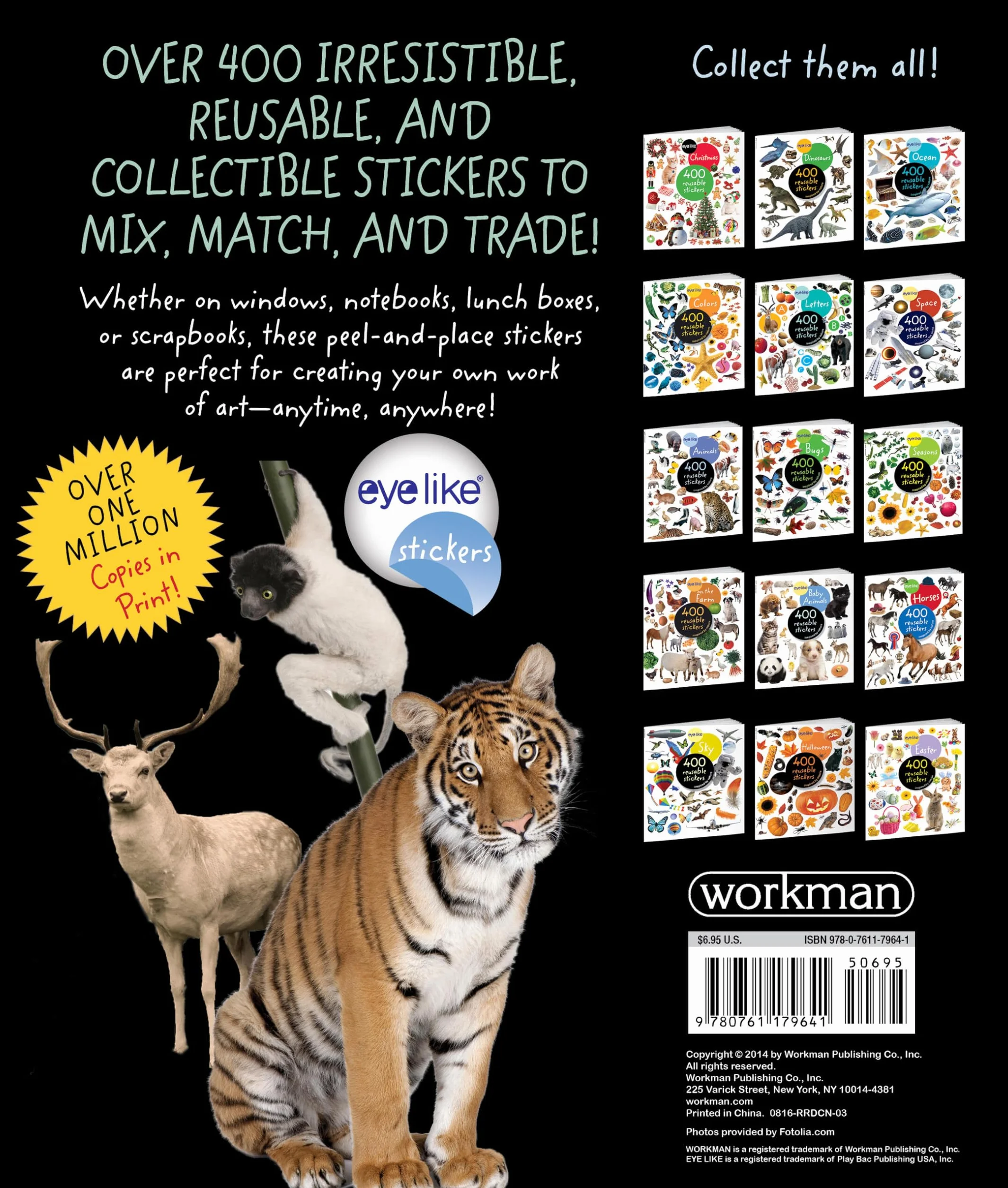 Wild Animals (Eyelike Stickers)