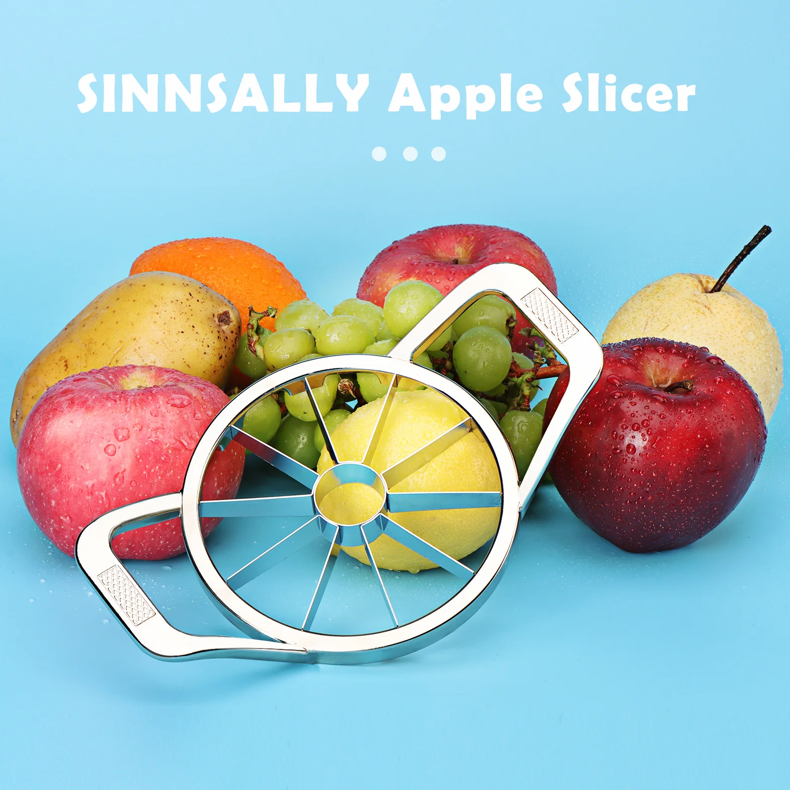Krajalnica do Gruszek i Jabłek,Rozdzielacz jabłek,Obieraczka Spiralizator,Drylownica do owoców i warzyw, wysokiej jakości drylownica do jabłek usuwania pestek z owoców,Apple Slicer Cutter Remover