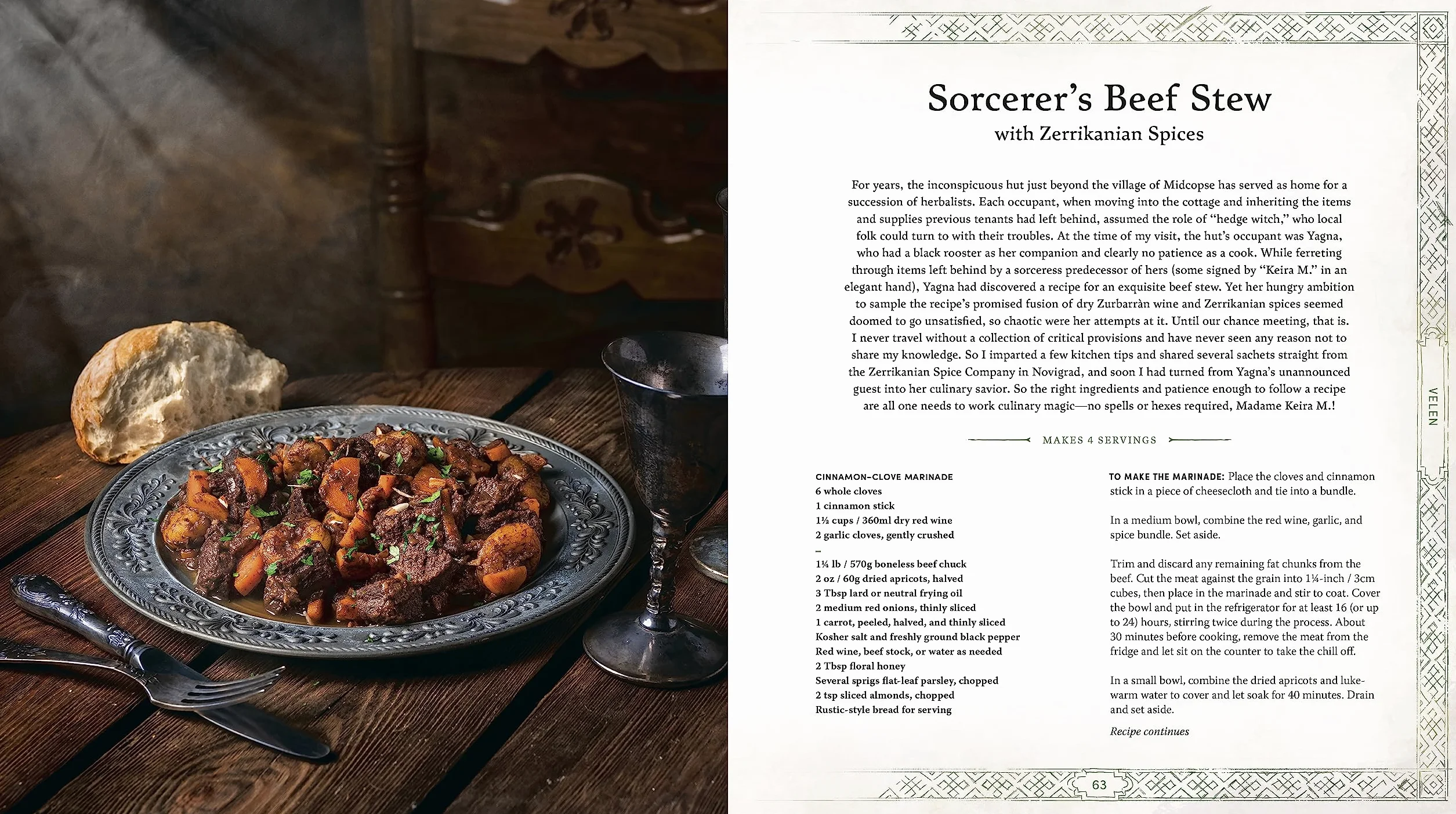 The Witcher Official Cookbook: Provisions, Fare, and Culinary Tales from Travels Across the Continent