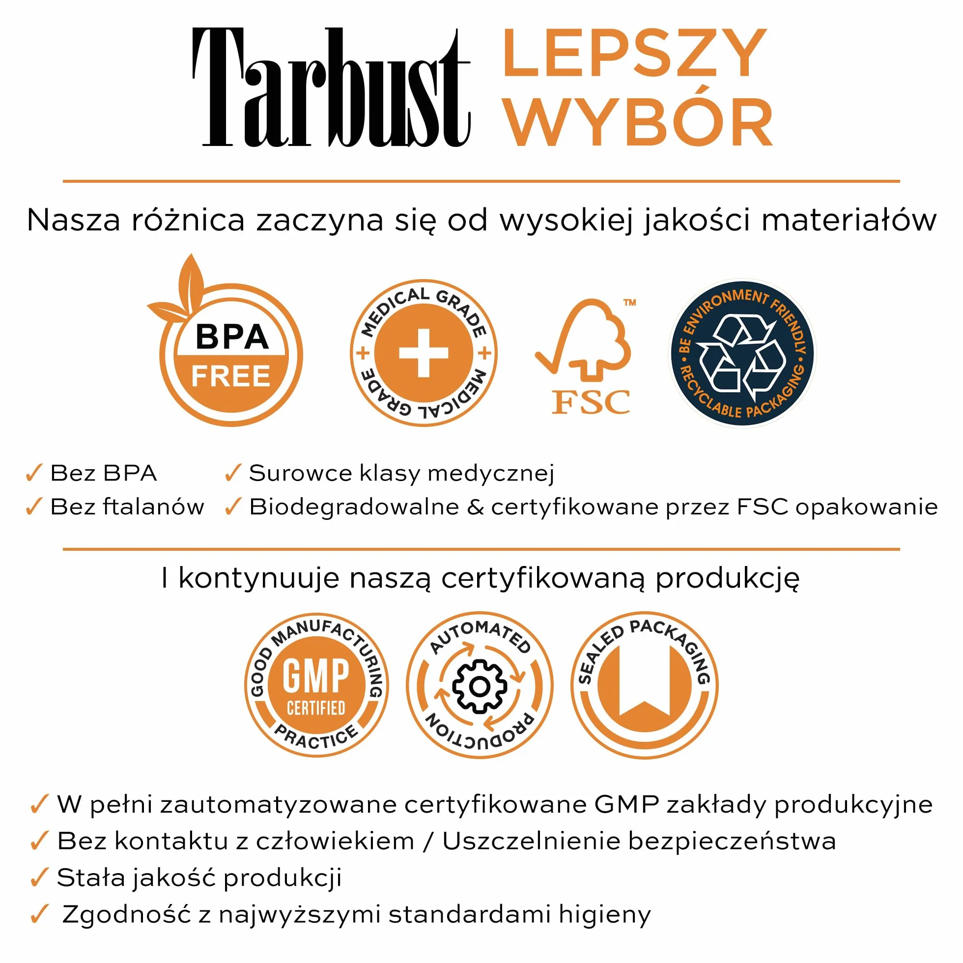 Tarbust 1200 filtrów do papierosów, antysmolisty filtr 8 mm, plastikowy ustnik do standardowych papierosów
