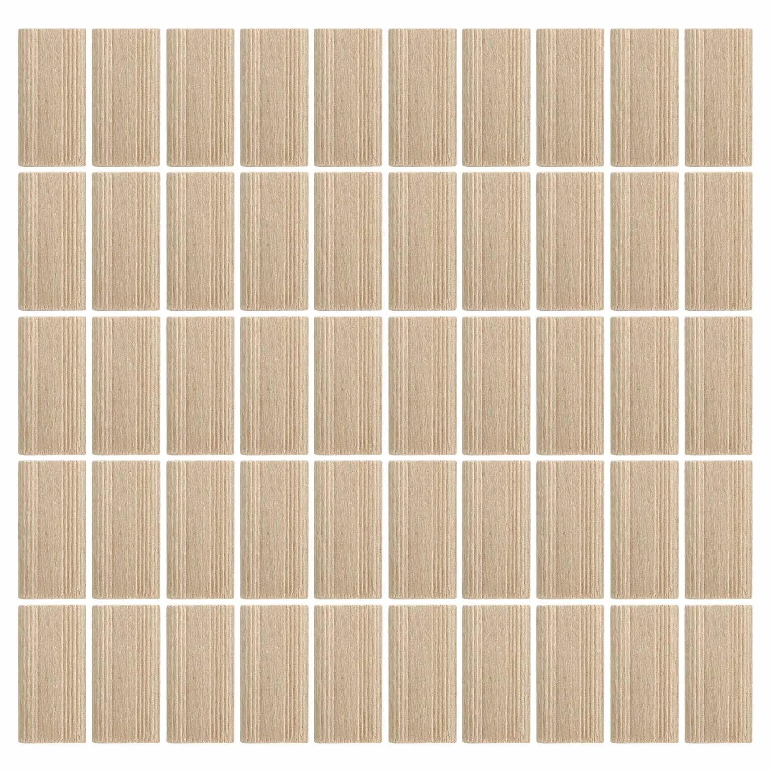 50 szt. Czop Domino, 6 X 40 Mm Luźne Czopki z Drewna Bukowego do Luźnych Czopów Systemy Stolarskie, Obróbka Drewna łączenie Mebli Crafting Obróbka Drewna, Korek Czopowy Domino